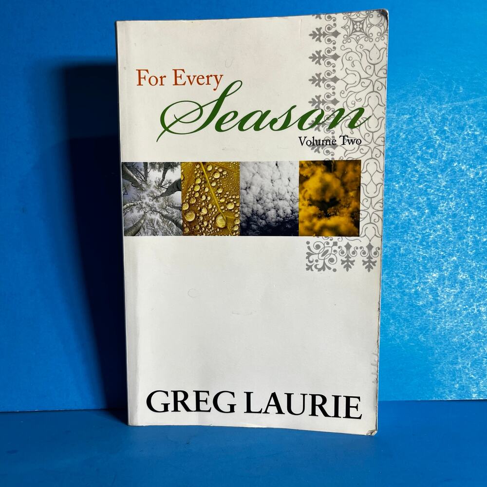 For Every Season Volume Two by Greg Laurie 2006 Devotional Paperback Christian